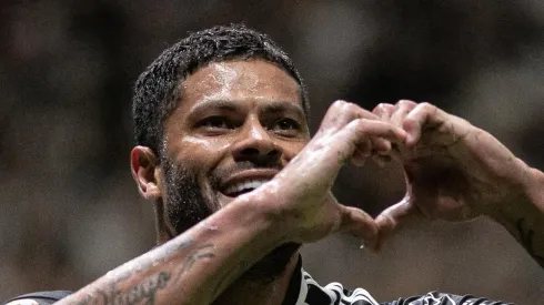 MG - BELO HORIZONTE - 08/10/2023 - BRASILEIRO A 2023, ATLETICO-MG X CORITIBA - Hulk jogador do Atletico-MG comemora seu gol durante partida contra o Coritiba no estadio Arena MRV pelo campeonato Brasileiro A 2023. Foto: Fernando Moreno/AGIF