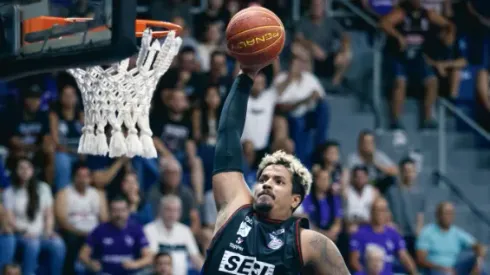 Lucas Dias, o MVP da última temporada por Sesi Franca. Foto: Marcos Limonti / Sesi Franca