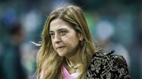 SP - SAO PAULO - 19/10/2023 - BRASILEIRO A 2023, PALMEIRAS X ATLETICO-MG - leila pereira presidente do Palmeiras antes da partida contra o Atletico-MG no estadio Arena Allianz Parque pelo campeonato Brasileiro A 2023. Foto: Marcello Zambrana/AGIF