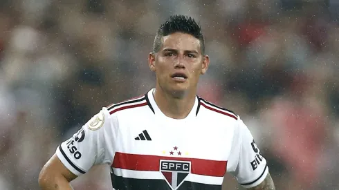 Foto: Wagner Meier/Getty Images - James ainda não engatou com a camisa do SPFC