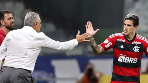 Tite e Pedro -Foto: Gilson Lobo/AGIF