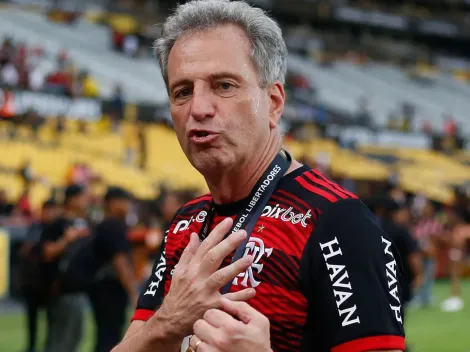 Landim 'reaparece' em nova polêmica do Flamengo na final da Liberta