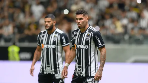 MG - BELO HORIZONTE - 23/09/2023 - BRASILEIRO A 2023, ATLETICO-MG X CUIABA - Paulinho jogador do Atletico-MG durante partida contra o Cuiaba no estadio Arena MRV pelo campeonato Brasileiro A 2023. Foto: Alessandra Torres/AGIF