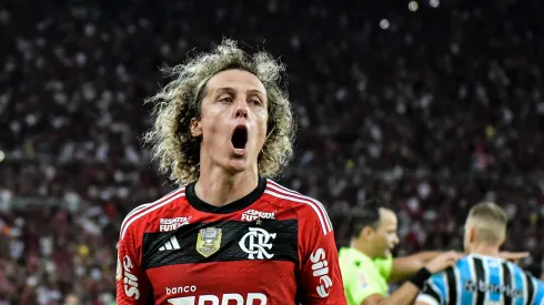 David Luiz quer ficar até dez/24 e Flamengo toma decisão urgente<br />
- Foto: Thiago Ribeiro/AGIF