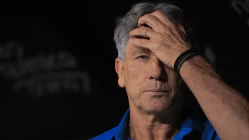 SP - SAO PAULO - 18/09/2023 - BRASILEIRO A 2023, CORINTHIANS X GREMIO - Renato Portaluppi tecnico do Gremio durante partida contra o Corinthians no estadio Arena Corinthians pelo campeonato Brasileiro A 2023. Foto: Ettore Chiereguini/AGIF
