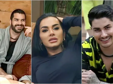 A Fazenda 15: Adms de Lucas Souza, Shayan e Simioni discutem