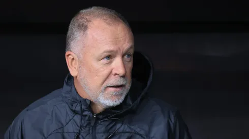 SP - SAO PAULO - 07/10/2023 - BRASILEIRO A 2023, CORINTHIANS X FLAMENGO - Mano Menezes tecnico do Corinthians durante partida contra o Flamengo no estadio Arena Corinthians pelo campeonato Brasileiro A 2023. Foto: Marcello Zambrana/AGIF