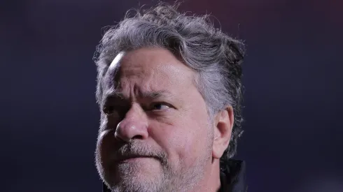 SP – SAO PAULO – 05/07/2023 – COPA DO BRASIL 2023, SAO PAULO X PALMEIRAS – Julio Casares presidente do Sao Paulo antes de partida contra o Palmeiras no estadio Morumbi pelo campeonato Copa do Brasil 2023. Foto: Ettore Chiereguini/AGIF