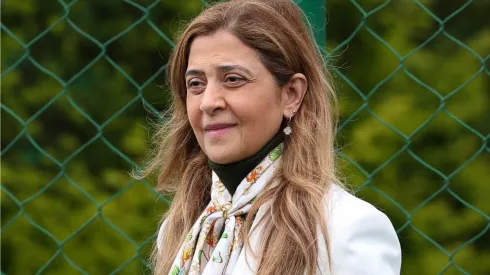 Foto: Cesar Greco/Ag. Palmeiras - Leila Pereira está de acordo com oferta superior a R$ 1 bilhão
