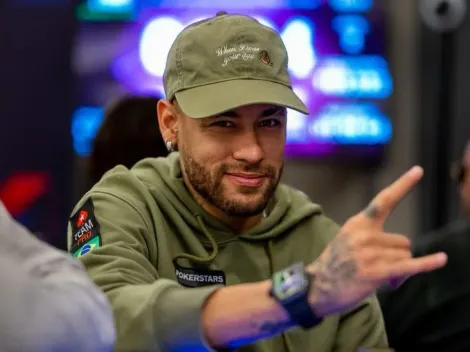 Neymar vive excelente fase no poker online