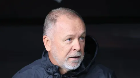 Mano Menezes tecnico do Corinthians durante partida contra o Flamengo no estadio Arena Corinthians pelo campeonato Brasileiro A 2023. Foto: Marcello Zambrana/AGIF
