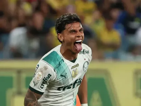 Richard Ríos celebra vitória do Palmeiras e surpreende com discurso