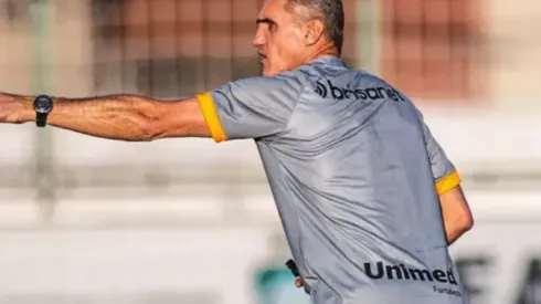Foto: Felipe Santos / Ceará SC - Vagner Mancini, técnico do Ceará