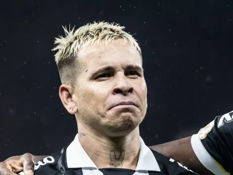 Soteldo provoca torcida do Corinthians em comemoração do gol do Santos