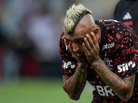 Vidal apronta em Curitiba e notícia chega voando no Flamengo