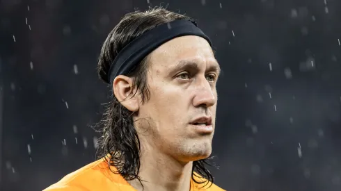 SP - SAO PAULO - 29/10/2023 - BRASILEIRO A 2023, CORINTHIANS X SANTOS - Cassio jogador do Corinthians durante partida contra o Santos no estadio Arena Corinthians pelo campeonato Brasileiro A 2023. Foto: Abner Dourado/AGIF