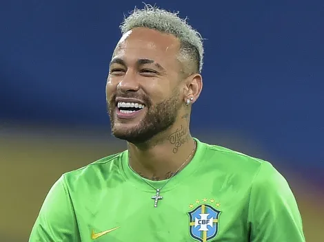 Neymar e Bruna são surpreendidos pelo Palmeiras