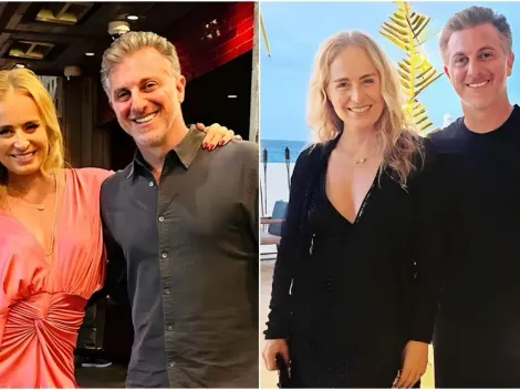 Luciano Huck celebra aniversário de casamento com Angélica em jantar