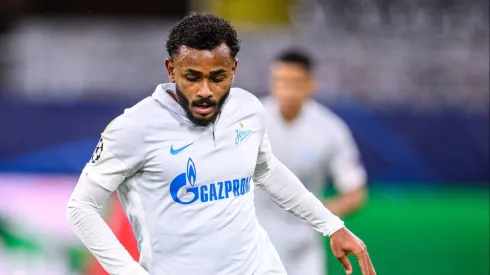 Wendel, do Zenit, sonho do Flamengo, em ação na Champions League. Foto: Lukas Schulze/Getty Images)