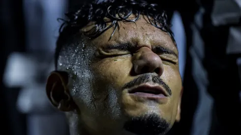 Foto: Thiago Ribeiro/AGIF - Tiquinho Soares perdeu pênalti decisivo em partida contra o Palmeiras