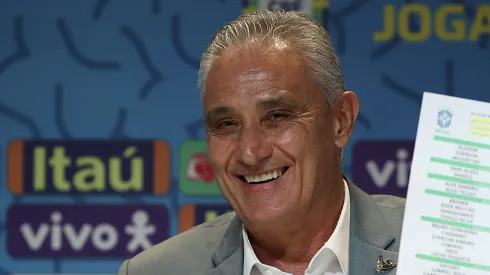 Tite, novo técnico do Flamengo.
Foto: Buda Mendes/Getty Images