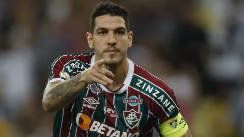 Nino terminou a Libertadores como capitão do Fluminense - Foto: Wagner Meier/Getty Images
