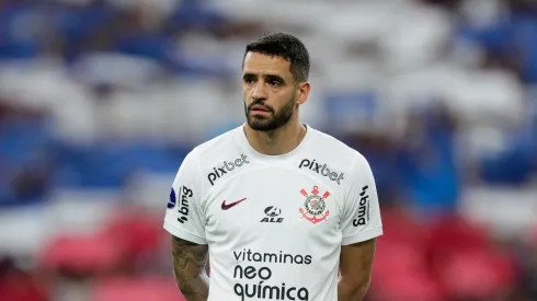 Renato Augusto, jogador do Corinthians, antes da bola rolar. Foto: Rodrigo Coca/Ag. Corinthians