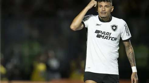 RJ – RIO DE JANEIRO – 06/11/2023 – BRASILEIRO A 2023, VASCO X BOTAFOGO – Tiquinho Soares jogador do Botafogo durante partida contra o Vasco no estadio Sao Januario pelo campeonato Brasileiro A 2023. Foto: Jorge Rodrigues/AGIF
