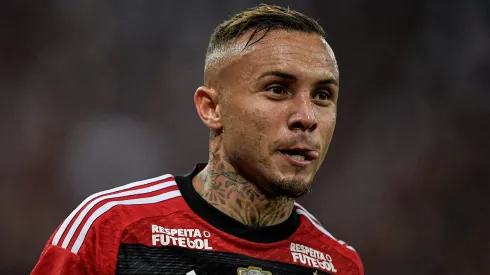 Torcida do Flamengo se rende a Cebolinha - Foto: Thiago Ribeiro/AGIF