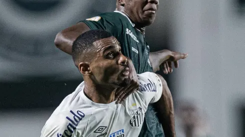 Foto: Heber Gomes/AGIF - Joaquim fica animado no Santos