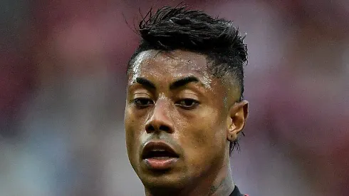 Bruno Henrique jogando pelo Flamengo na Série A do Brasileirão - Foto: Thiago Ribeiro/AGIF