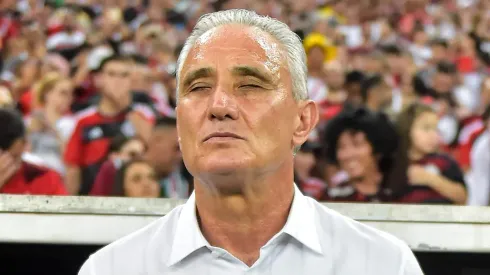 Tite tecnico do Flamengo durante partida contra o Fluminense no estadio Maracana pelo campeonato Brasileiro A 2023. Thiago Ribeiro/AGIF