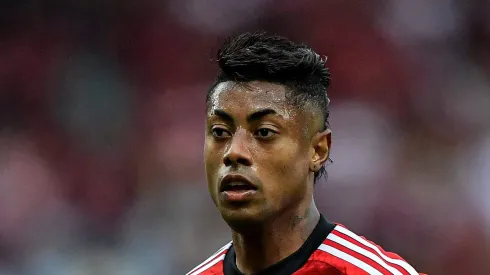Bruno Henrique, atacante do Flamengo, é criticado pela Nação. Foto: Thiago Ribeiro/AGIF