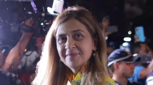 Leila Pereira, presidente do Palmeiras - Foto: Ettore Chiereguini/AGIF