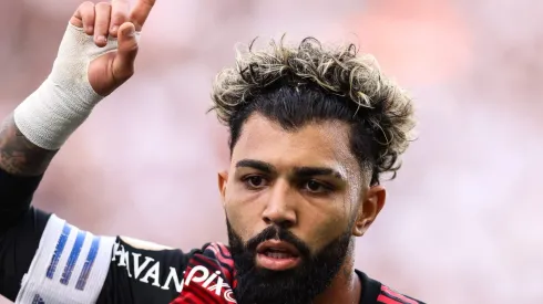 Gabigol tem contrato com o Flamengo até 2024. (Photo by Alexandre Schneider/Getty Images)