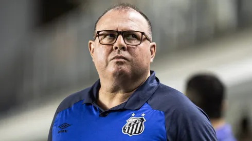 Marcelo Fernandes tecnico do Santos durante partida contra o Cuiaba no estadio Vila Belmiro pelo campeonato Brasileiro A 2023. Abner Dourado/AGIF