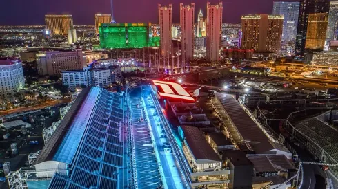 Circuito de rua de Las Vegas, que estreia na F1. Reprodução/Instagram oficial de F1 Las Vegas