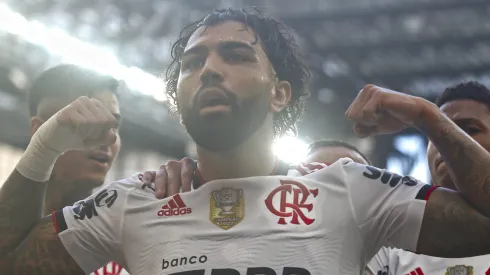 Gabigol receeb mensagem do Flamengo no dia do aniversário do Clube – Foto: Gabriel Machado/AGIF