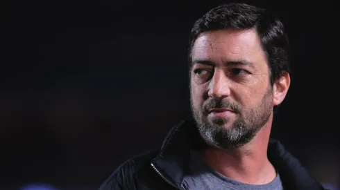 Duilio Monteiro Alves presidente do Corinthians antes de partida contra o Sao Paulo no estadio Morumbi pelo campeonato Copa do Brasil 2023. Foto: Ettore Chiereguini/AGIF