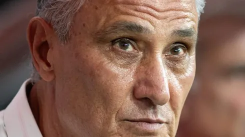 Tite no comando do Fla. Foto: Fernando Moreno/AGIF