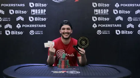Lucas Coggiola estreou no BSOP com vitória