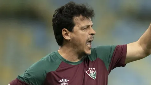 Fernando Diniz técnico do Fluminense durante partida contra o Corinthians no estádio Maracanã pelo campeonato Brasileiro A 2023. Foto: Jorge Rodrigues/AGIF