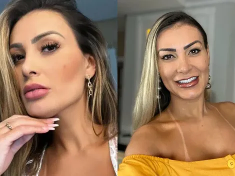 Andressa Urach desabafa sobre arrependimento de doações à igreja e alerta fãs
