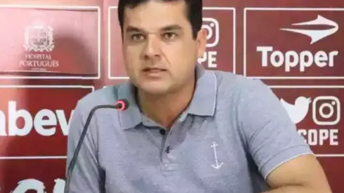 Foto: Léo Lemos/CNC - Diógenes Braga, presidente do Náutico