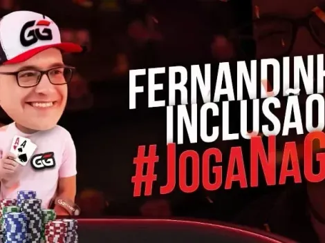 Fernandinho ‘Inclusão’ se torna parceiro da GGPoker e quebra barreiras no baralho