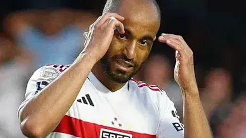 Lucas Moura em ação pelo São Paulo - Foto: Miguel, Miguel Schincariol/Getty Images