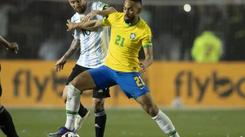 Argentina x Brasil em San Juan pelas Eliminatórias da Copa. Lucas Figueiredo/CBF