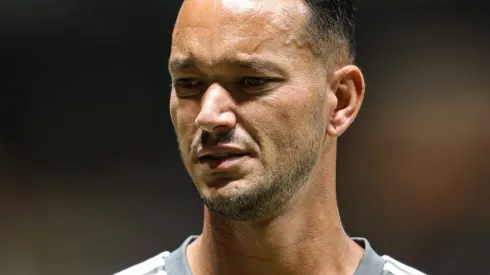 Rever jogador do Atletico-MG durante partida contra o Botafogo no estadio Arena MRV pelo campeonato Brasileiro A 2023. Gilson Lobo/AGIF
