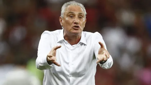 Tite assumiu o Mengão há pouco tempo. Foto: Wagner Meier/Getty Images.
