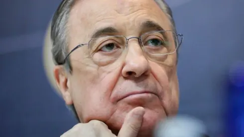 Florentino Pérez, presidente do Real Madrid, volta seus olhares para o futebol brasileiro (Photo by Gonzalo Arroyo Moreno/Getty Images)
